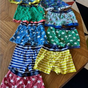 Mini Boden Kids Boxer Briefs Bundle (12 pairs)